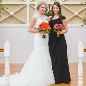 Black Bridesmaid's Dress